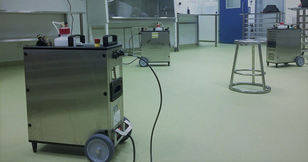 Solidfog DosyMist equipment.