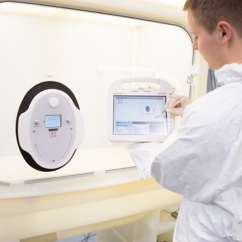 Equips MK: integritat de guants i ports de transferència.