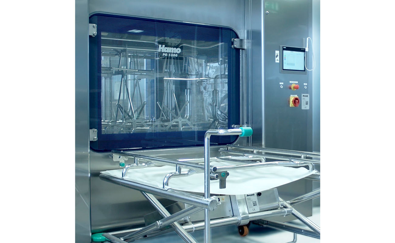 Rentadora Hamo amb prestatges dissenyats per a una bona manipulació.