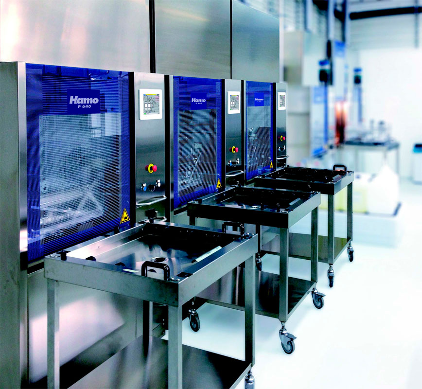 Les rentadores Hamo P Line són la solució per a espais especialment reduïts.