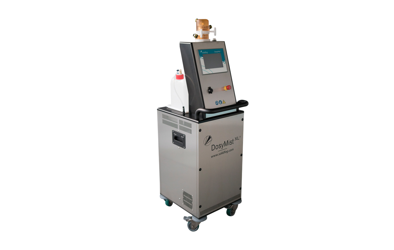 Equip portàtil de generació de peròxid d'hidrogen vaporitzat Solidfog DosyMist® XL.