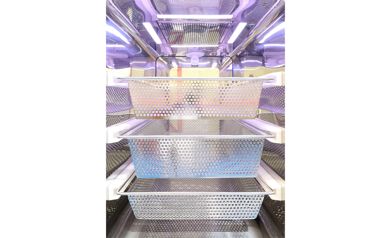 inside of the Sterile Access System