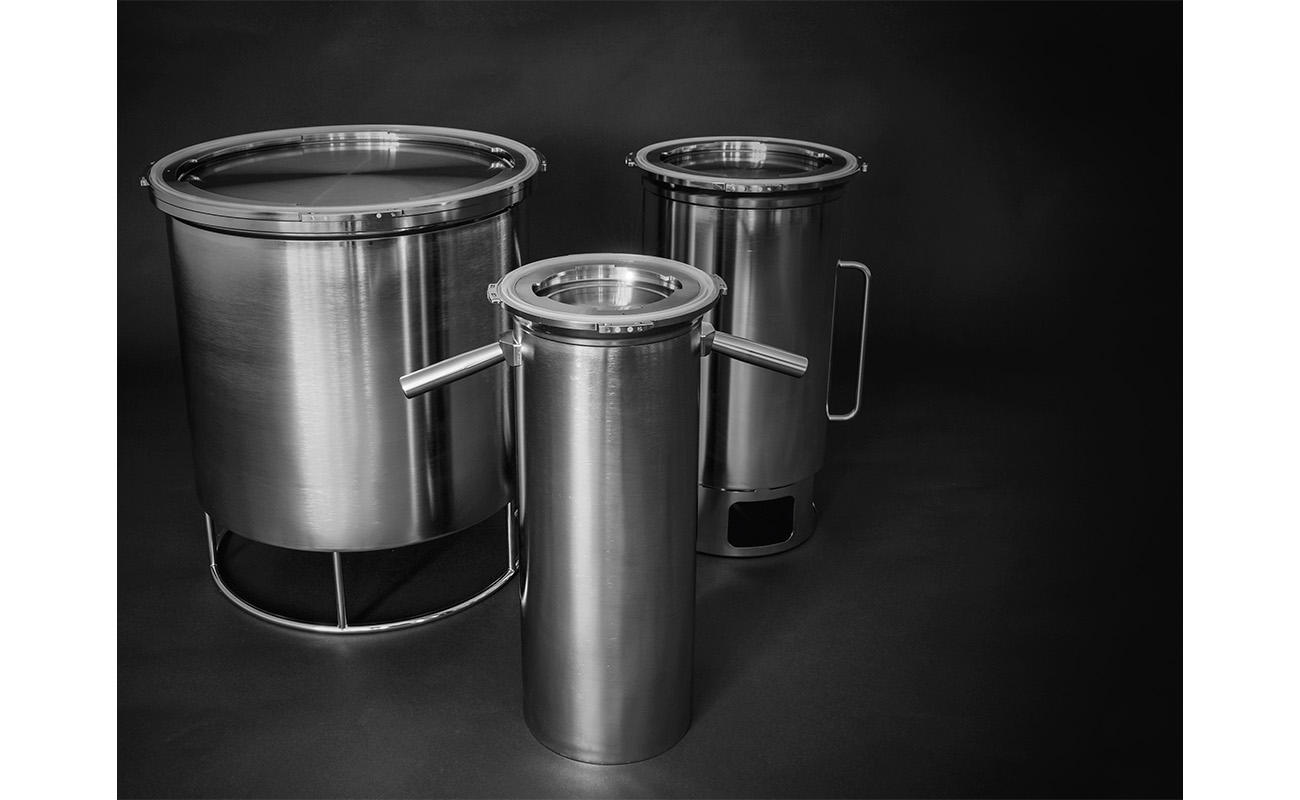 contenidors beta acer inoxidable de Castus