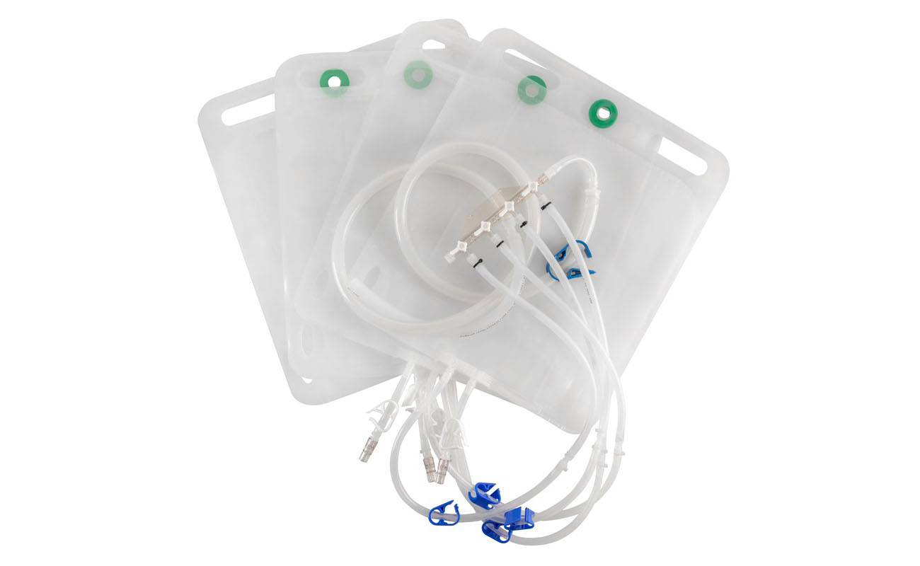 Manifold single-use para toma de muestras