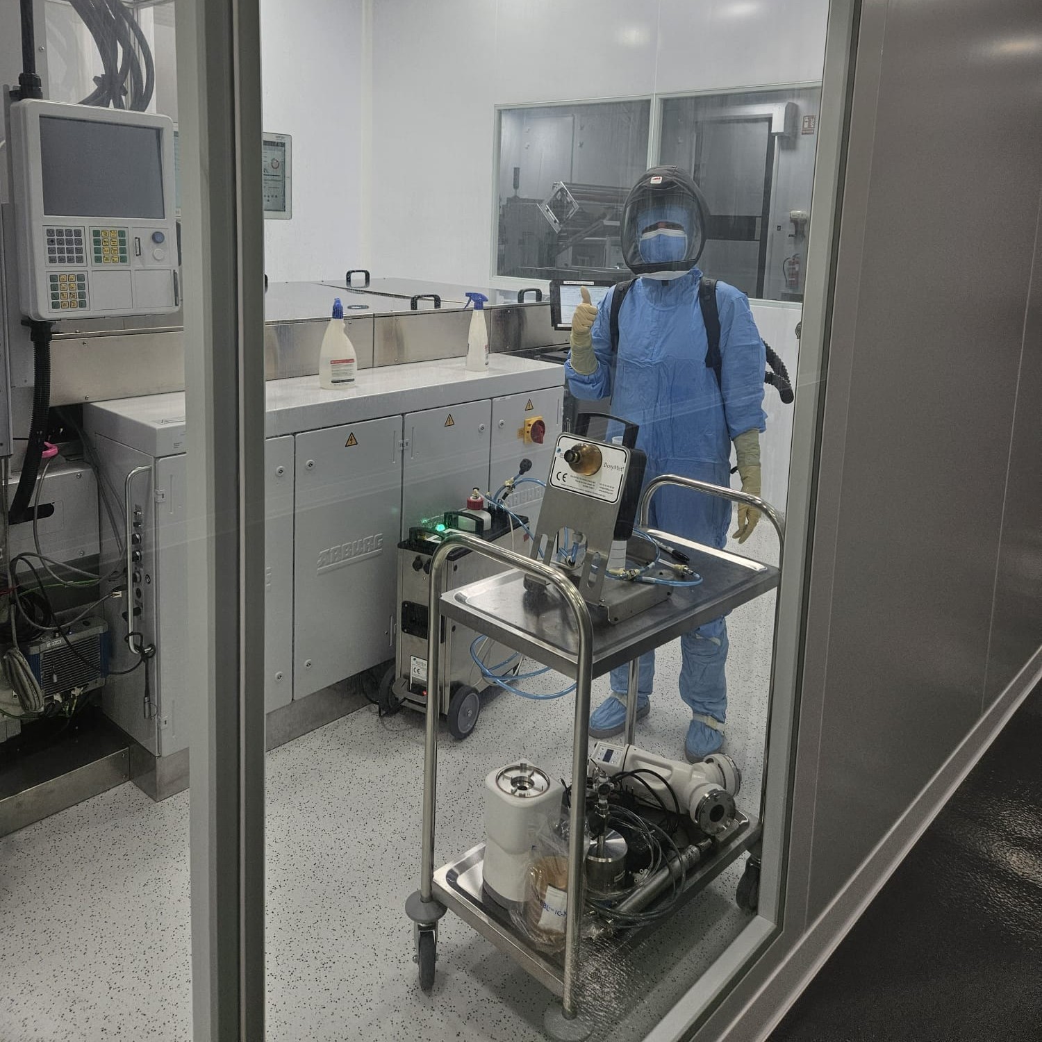 after completion of a VH₂O₂ biodecontamination cycle, access to the room may require the use of appropriate respiratory protective equipment