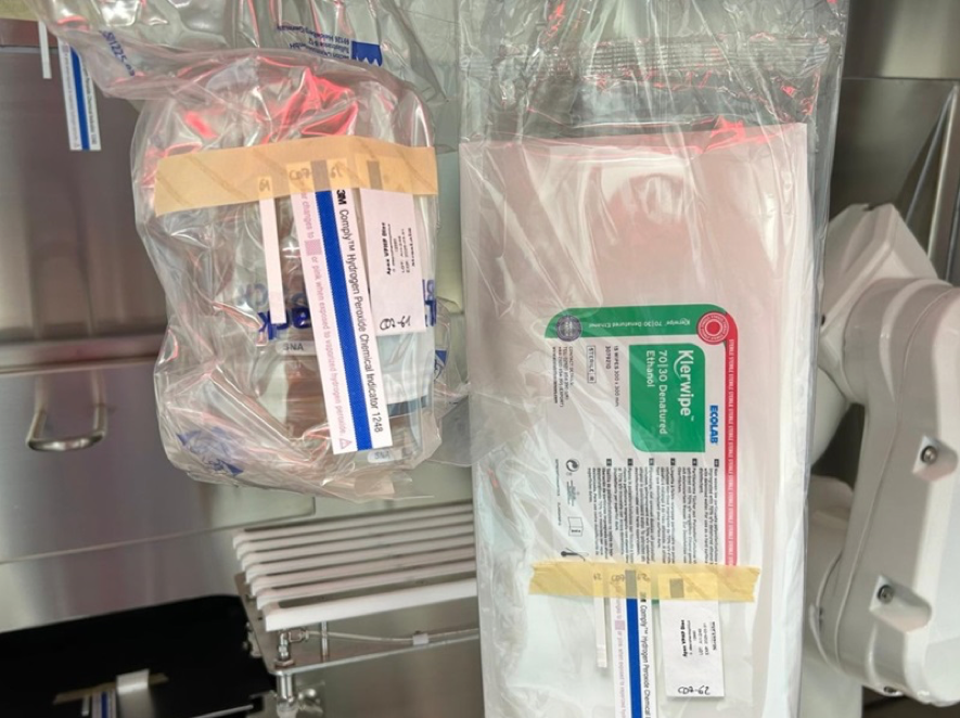 correct load configuration inside an isolator and strategic definition of monitoring points required to assess the effectiveness of the biodecontamination process