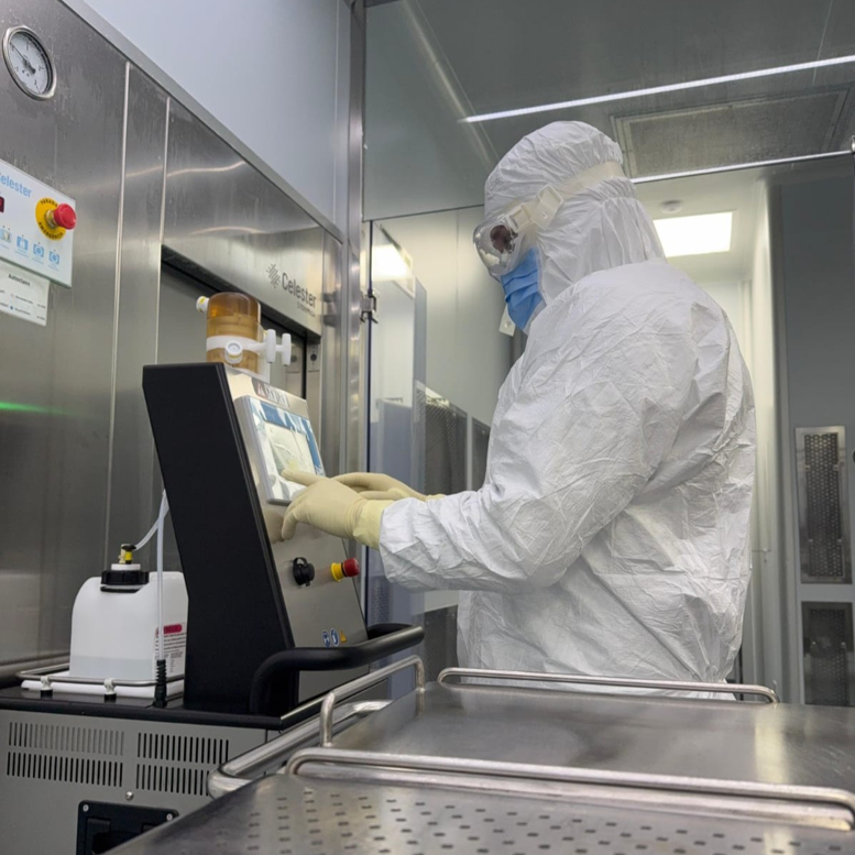 consultancy on VH₂O₂ disinfection processes - development of specific recipes tailored to each application and execution of process validation (PQ)